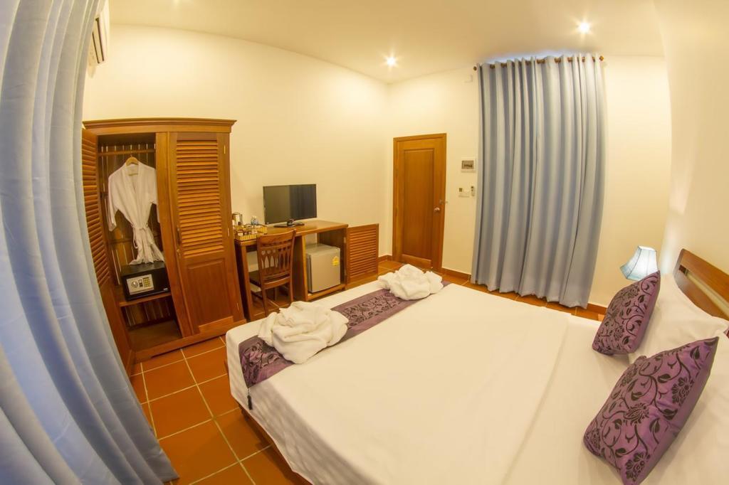 The Blue Corner Boutique Hotel بنوم بنه الغرفة الصورة